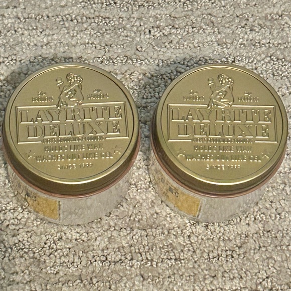 Layrite Deluxe Original Pomade Hair Product SET OF TWO 4.25 Oz Jars. NIP - Picture 9 of 11